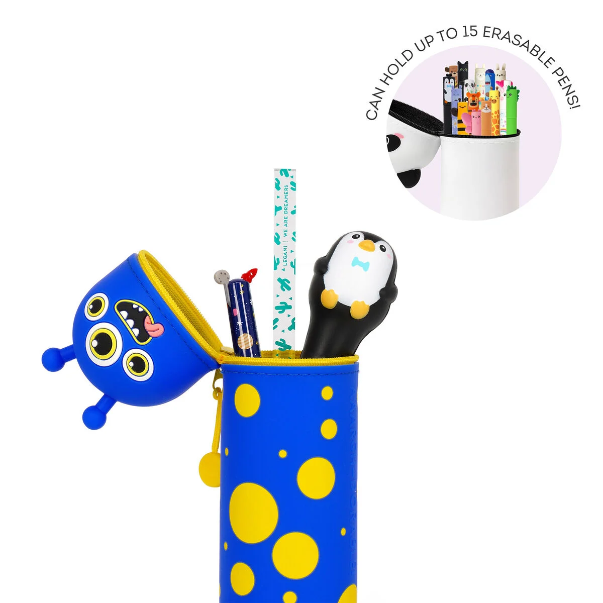 Astuccio 2-in-1 in Silicone Monster "Aaargh-dorable!" - immagine 7