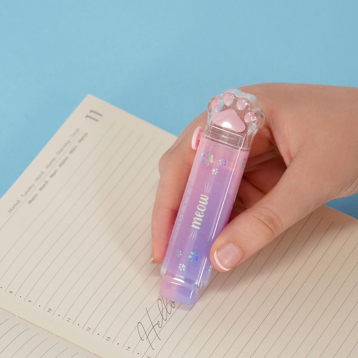 Gomma Retrattile - Meow - immagine 3