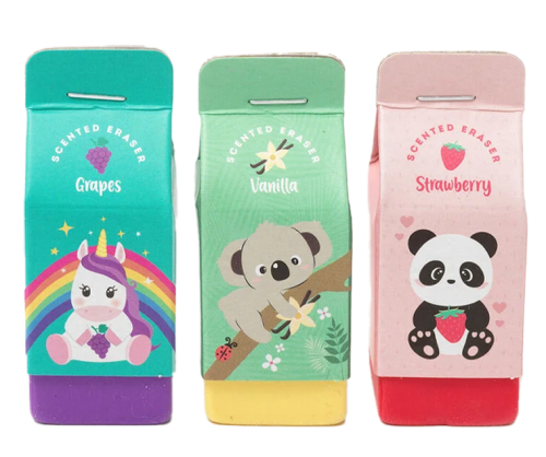 Set di 3 Gomme Profumate - Yummy Yummy