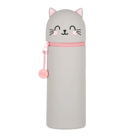 Astuccio 2-in-1 in Silicone Kitty "Be Curious"