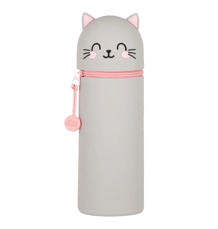 Astuccio 2-in-1 in Silicone Kitty "Be Curious"