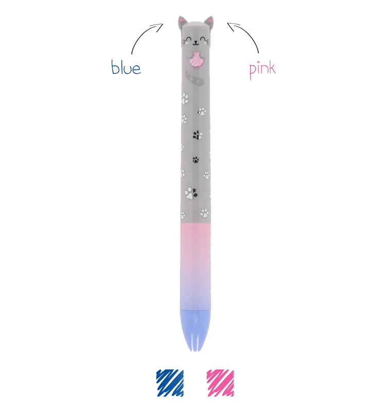 Penna a Sfera Due Colori Kitty - Click&Clack